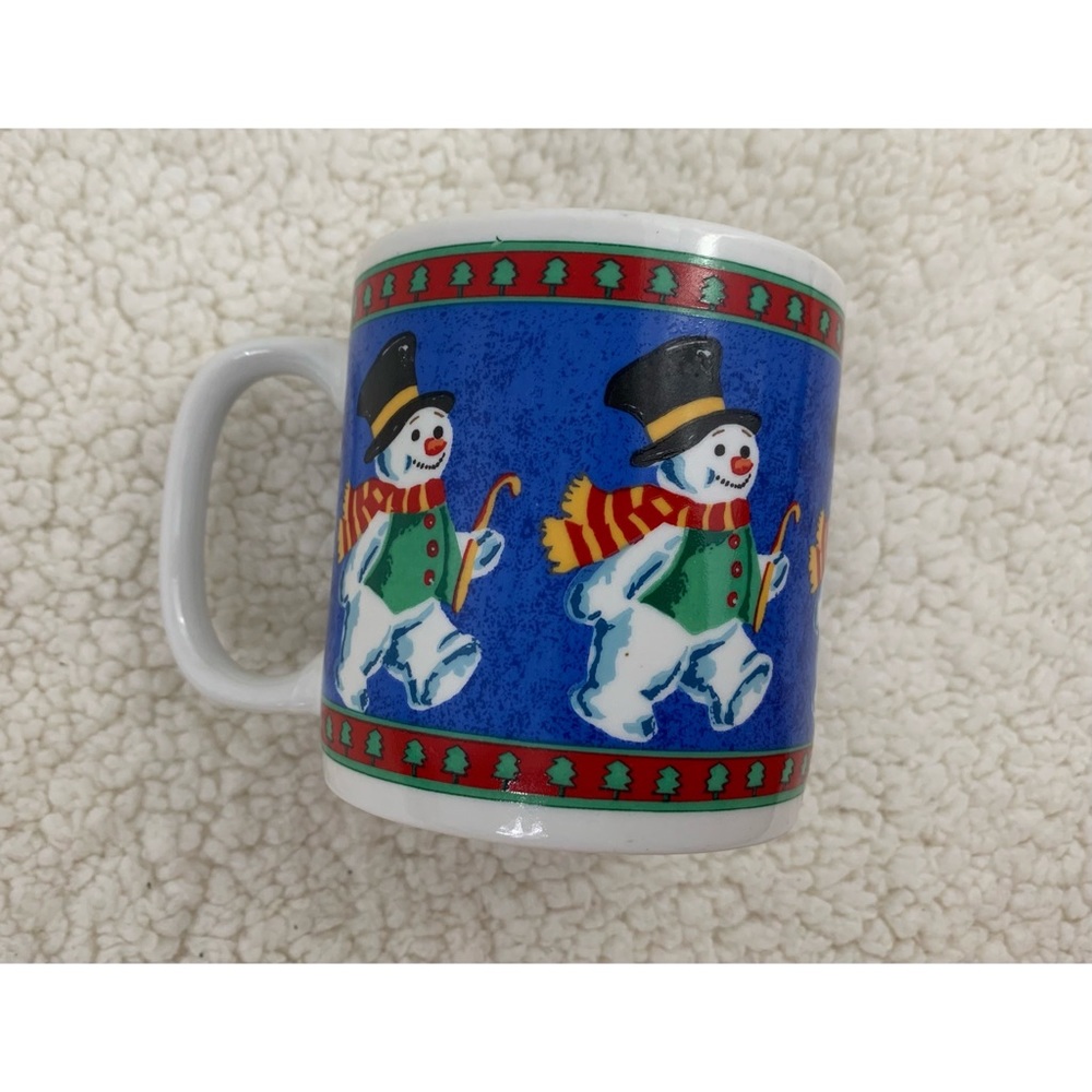 Frosty the snowman mug